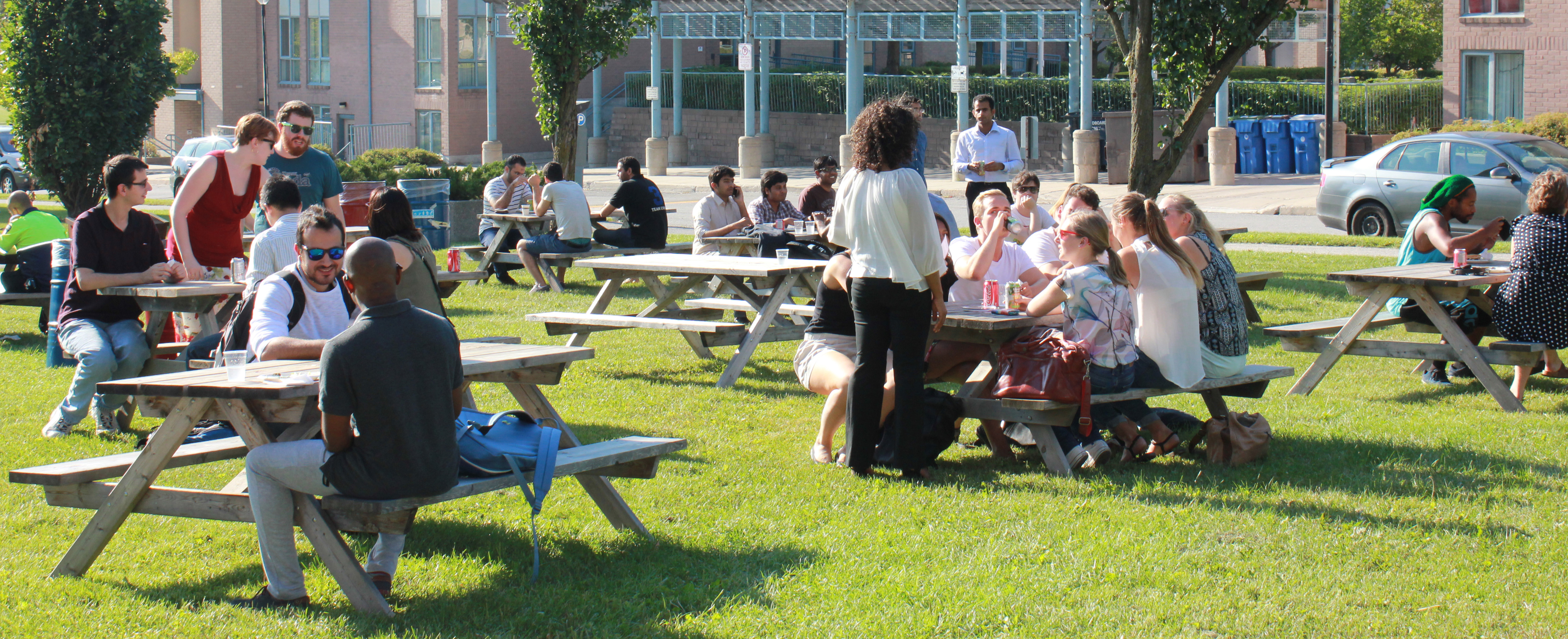 York Apartments Community BBQ